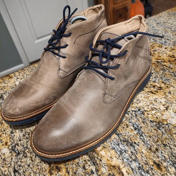 Paruno Brown Leather Chukka Boots Size 10.5 ID P219831 main image 13